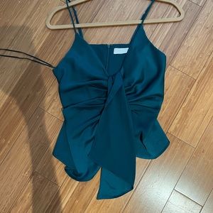 ASTR Sleeveless Silk Top